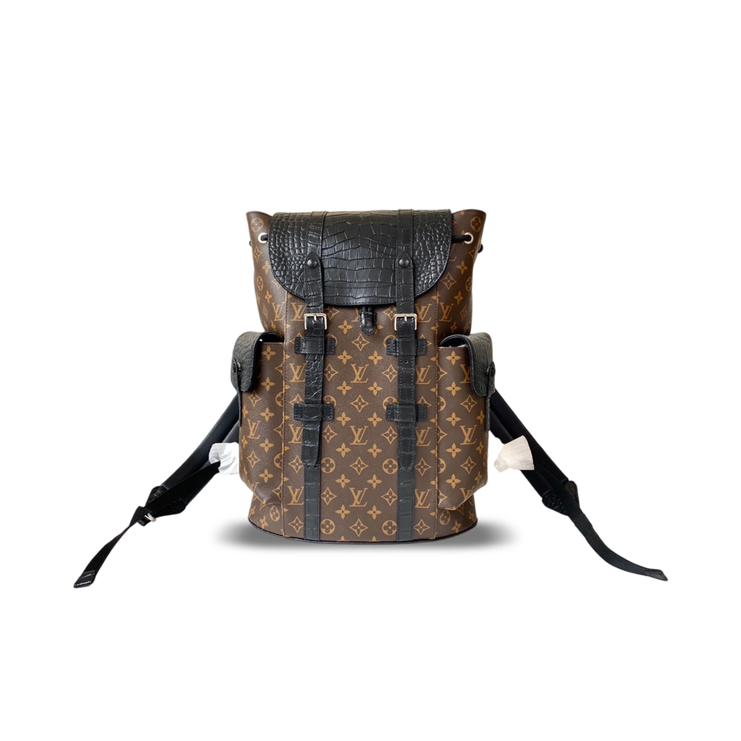 l0vis Vvtt0n master christopher pm monogram exotic crocodile (44*33*13cm)